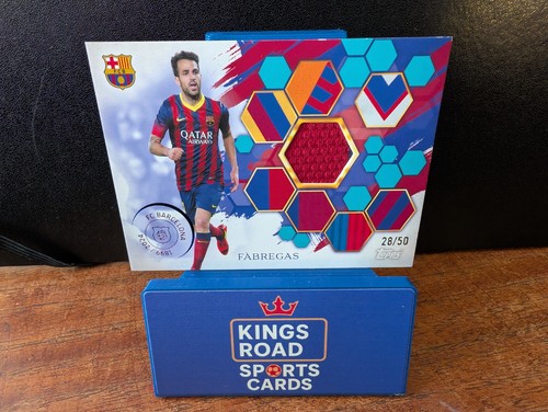 Topps barca 125 reliquia - topps,