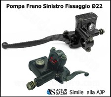 POMPA FRENO COMPLETA UNIVERSALE SINISTRA SX MOTO - QUAD - CROSS -PIT BIke