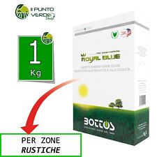 Bottos ROYAL BLUE  1 / 2 / 4 Kg seme prato RUSTICO professionale erba inglese