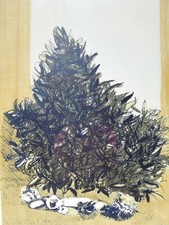 GIANCARLO CAZZANIGA: Litografia in Cornice, Firmata, Prova di Stampa.STUPENDA!!!