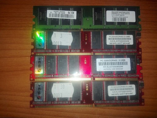 Ram pc3200 ddr400 512mb gb - ddr400,