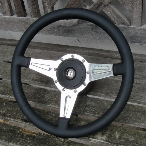 Volant cuir moto lita lecarra - cuir,