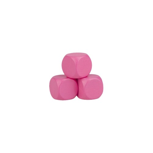 Cubetti vuoti 12mm - vuoti, rosa
