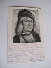 Terni - Orvieto Cattedrale Autoritratto del Signorelli - spedita f. p. 