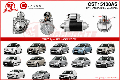 Motorino avviamento - di,