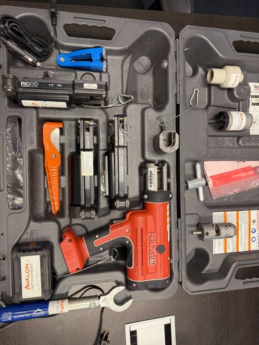 Ridgid 210 cordless press - ridgid,