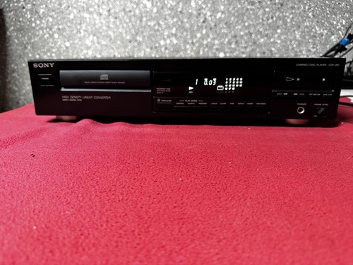 Sony cdp 297 - cd, nero