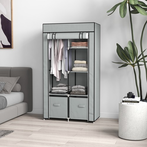 Homcom armadio tessuto - in,