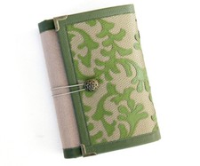 Leather Lace A5 planner binder