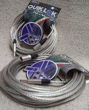 NEUTRIK Originali Coppia Cavi da15MT.QUIKLOK XLR Maschio/JACK Guaina trasparente