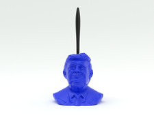 Porta scopino per WC Trump, regalo divertente, novità politica per arredo bagno