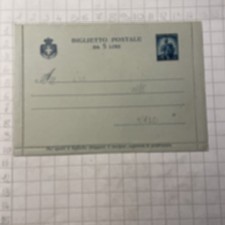 Interi Postali Biglietto