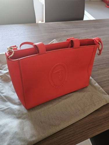 Borsa mano trussardi - mano, rossa