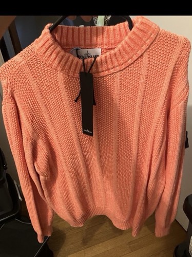 Stone island pull femme rose - island,