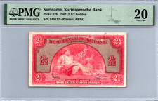 Suriname 2 1/2 fiorino 1942