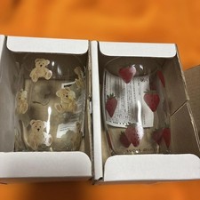 tazza di vetro gelato piqué