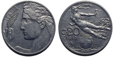 20 centesimi 1919 Libertà