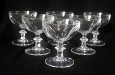 6 coupes à champagne cristal