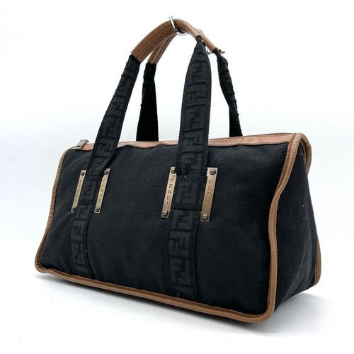 Borsa fendi mini boston logo - borsa,