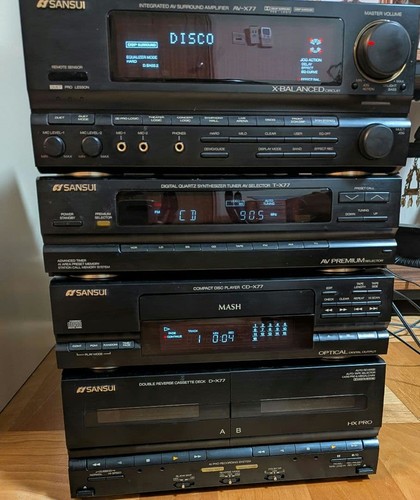 Sansui x77 component system - sansui,