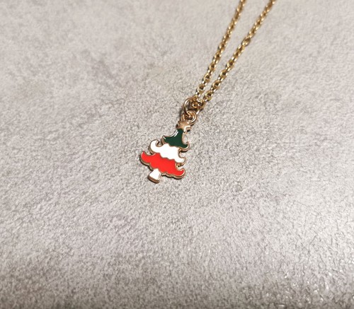 Collana natalizia acciaio - in,