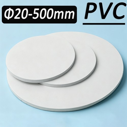 Disco tondo pvc bianco - in,