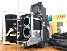 [ EXC + 5 Leggere] Mamiya C33 Professional Tlr 6x6 Film Fotocamera Corpo Da