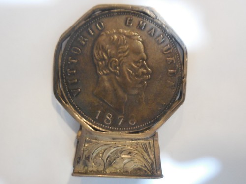 Porta banconote con - 5, lire