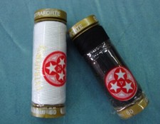 SPOLETTA COTONE 100% CUCITO - CUCIRINI TRE STELLE - BIANCO NERO N° 50  METRI 300