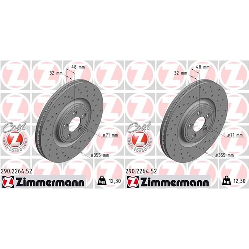 Dischi freno zimmermann - 2,