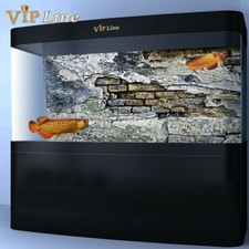 Poster sfondo acquario parete rotta PVC acquario pesci paesaggio sfondo adesivo