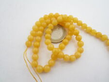 1 filo di agata gialla cabochon di 8 mm