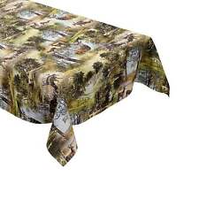 Cerata Tovaglia Scena Caccia Wildmotiv Cervo Foresta P739-1 Angolare Tondo Ovale