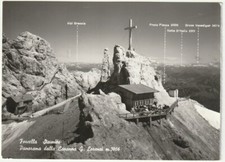 FORCELLA STAUNIES - CORTINA - BELLUNO - PANORAMA DALLA CAPANNA G.LORENZI -63525-