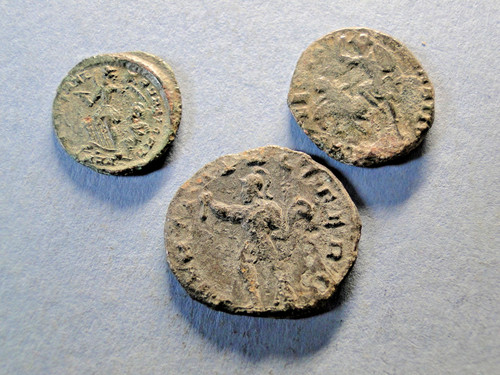 Lotto monete romane in - lotto,