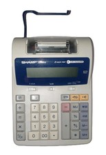 Calcolatrice Stampante Sharp El-1801e 2 Color Print 12Digit Funzionante 