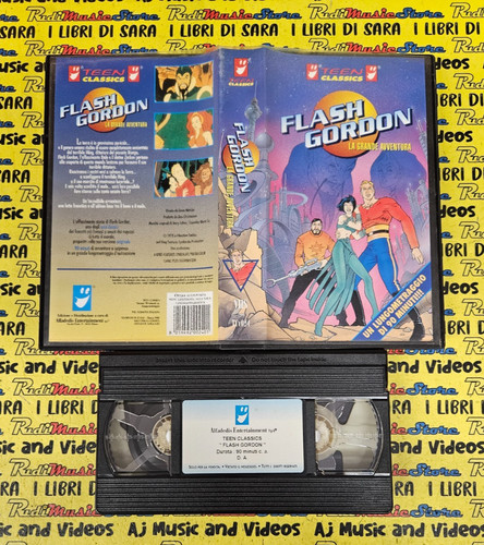 Vhs film flash gordon - film,