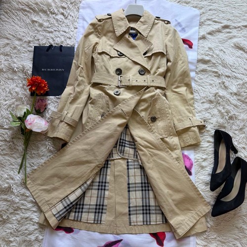 Trench coat burberry blue - coat,