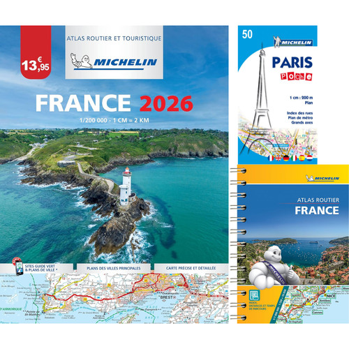 France 2026 atlas paperback - 2026,
