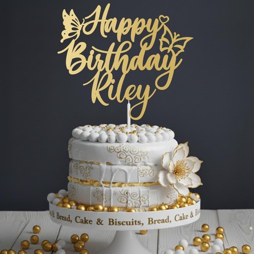 Cake topper acrilico - topper,
