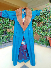 Cappotto lungo pelle crosta