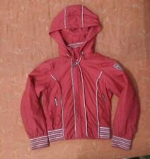 lotto 339b piumino giacca giubbotto bimba bambina BRUMS rosso tg.S 7/8 anni