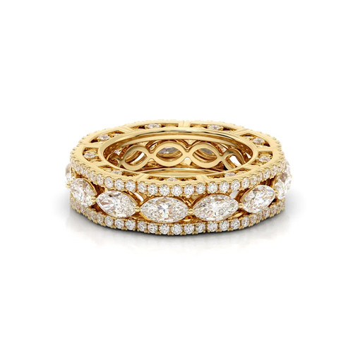 Fede nuziale diamante - 4,25, ct