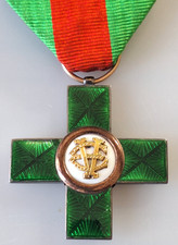 CROCE MILITARE SMALTATA AL