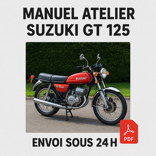 Manuel atelier suzuki - suzuki, 125