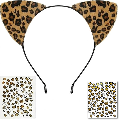 Leopardo set tatuaggi - set,