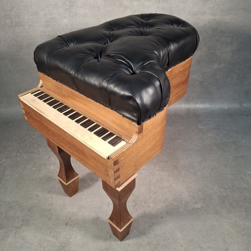 Bespoke piano shaped - bespoke, leather