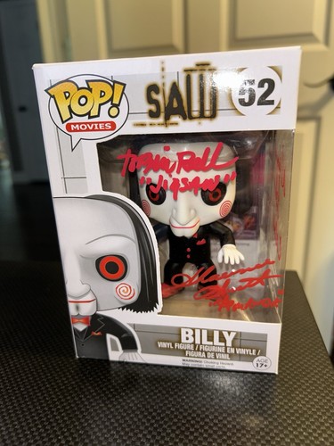 Saw billy funko pop firmato - saw,