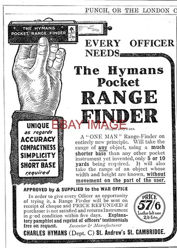 Ww1 advert for hymans - advert,
