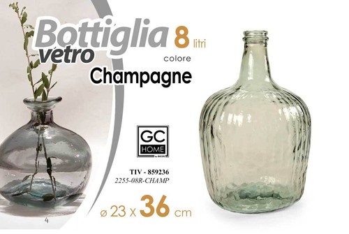 Bottiglia damigiana arredo - bottiglia,